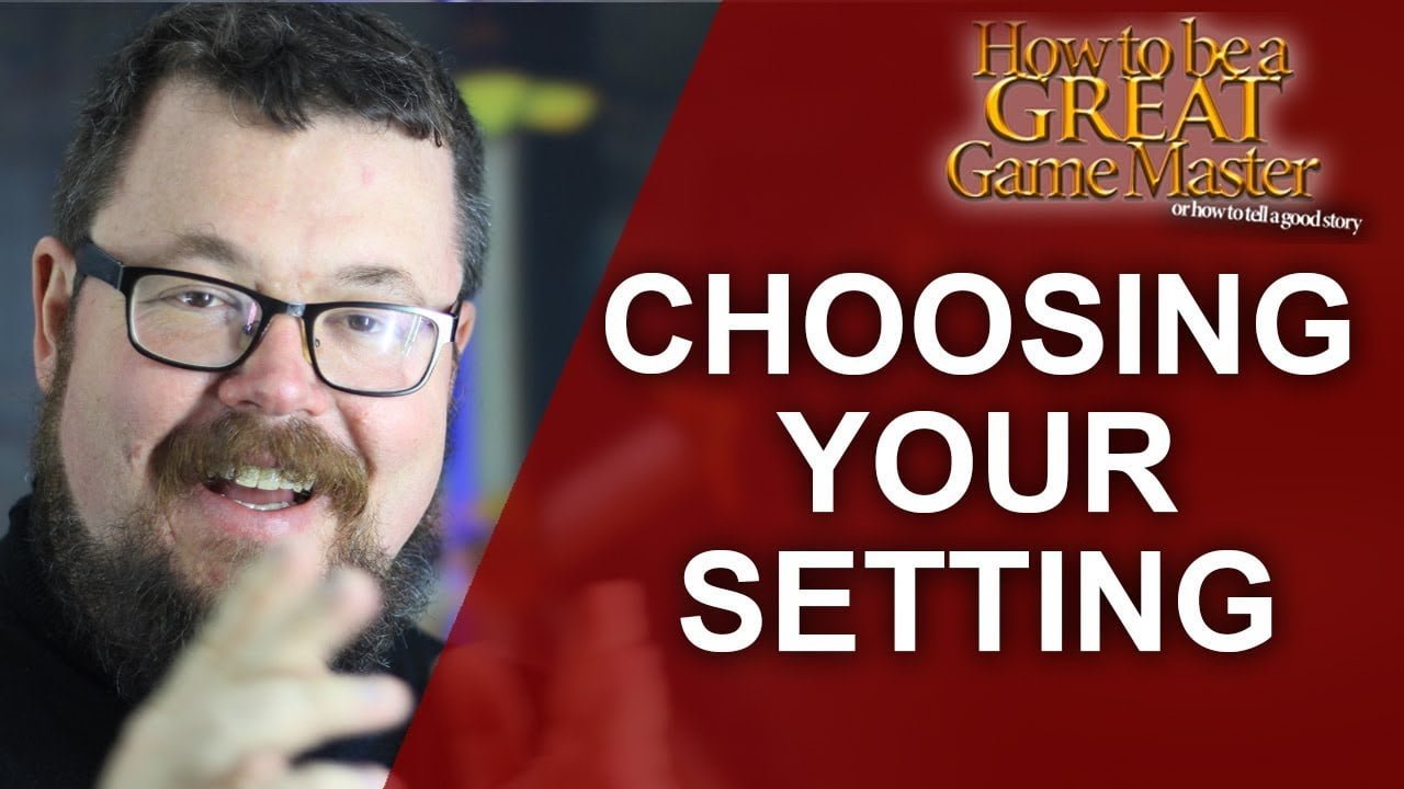 dungeon master choosing your setting plot