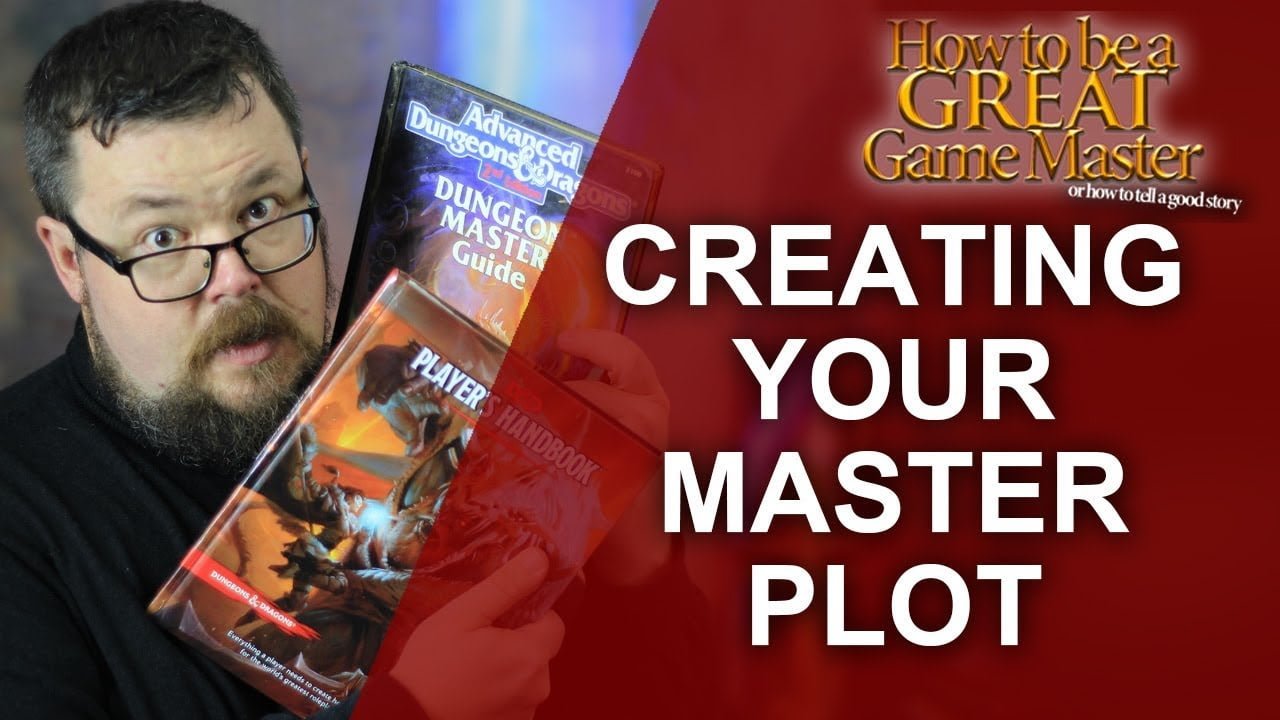 dungeon master creating your master plot