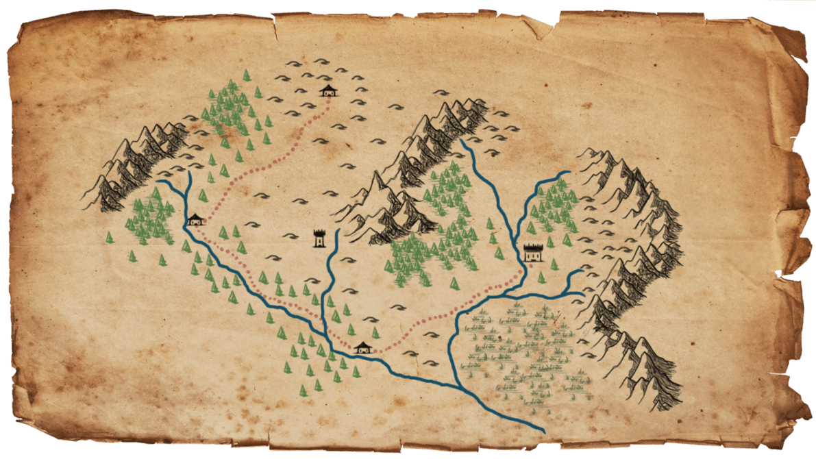 role-playing map dungeon master