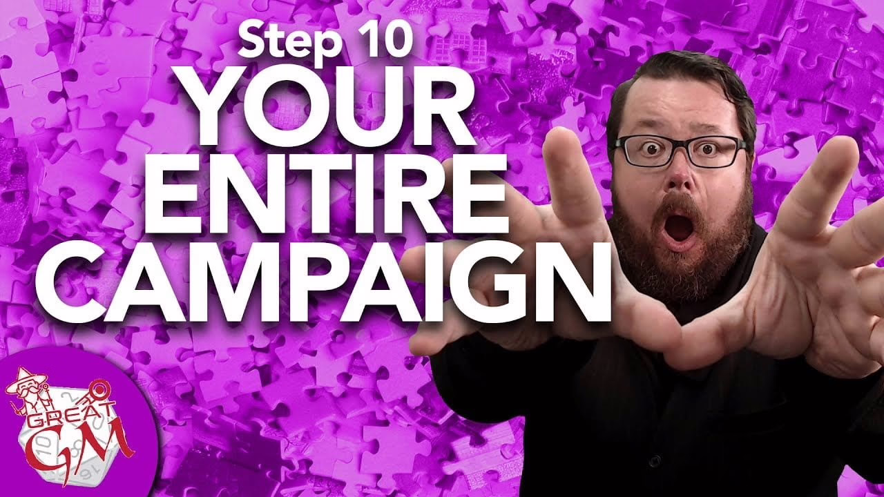 how to plot out your entire campaign