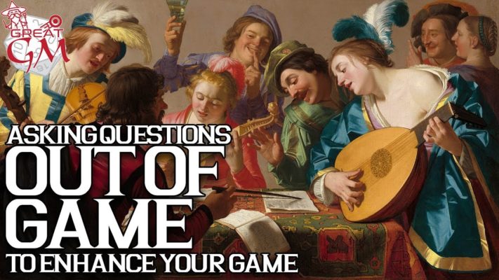 out of character questions