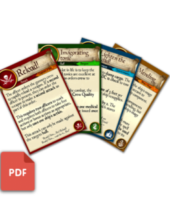 A Complete Guide to Nautical Campaigns - Action Cards (PDF Version)