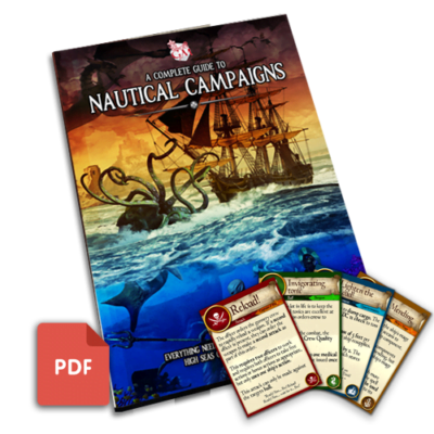 The complete guide to creating nautical campaigns digital book and captains cards