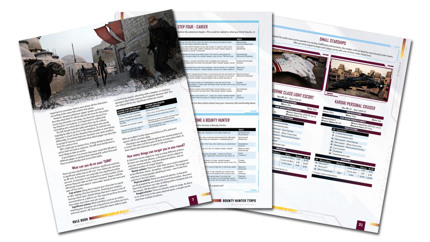 Bounty Hunter A TTRPG Holo Pack PDF How to be a Great Game Master