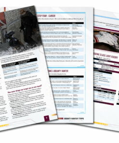Alternative view of Bounty Hunter - A TTRPG - Holo Pack PDF