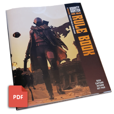 Bounty Hunter - A TTRPG - Holo Pack PDF