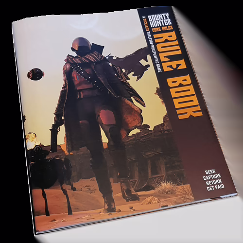 Bounty Hunter - A TTRPG - Holo Pack - Physical Edition