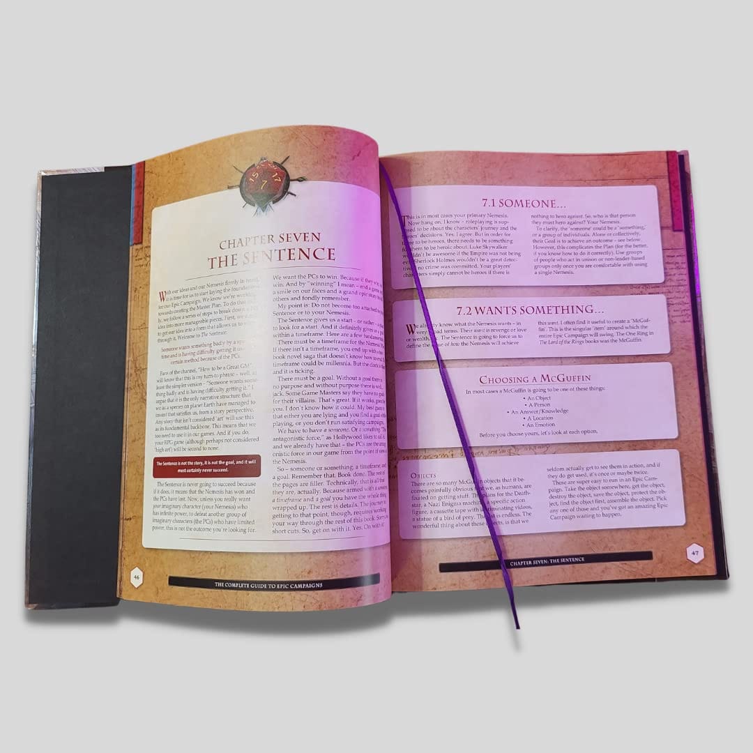 The Complete Guide to Creating Epic Campaigns - Hard Cover - Image 2