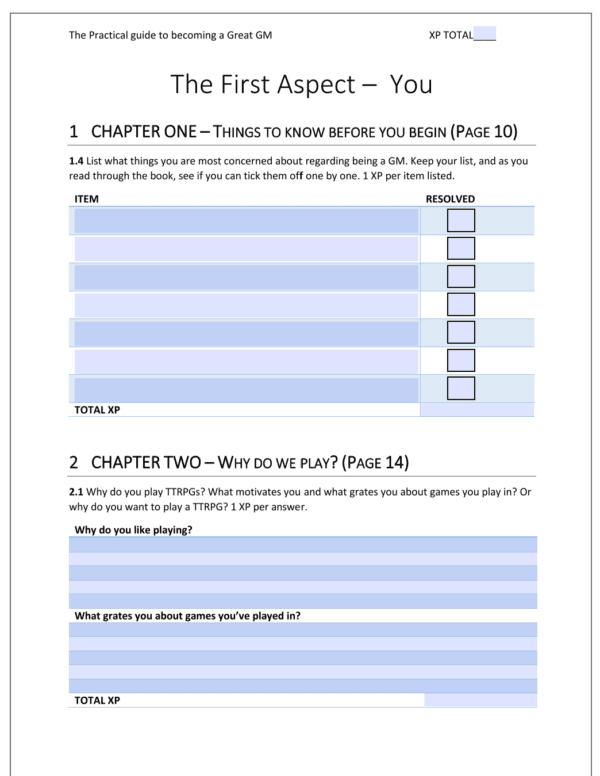 The Practical Guide to Becoming a Great GM - Companion Pack Addon - Image 2