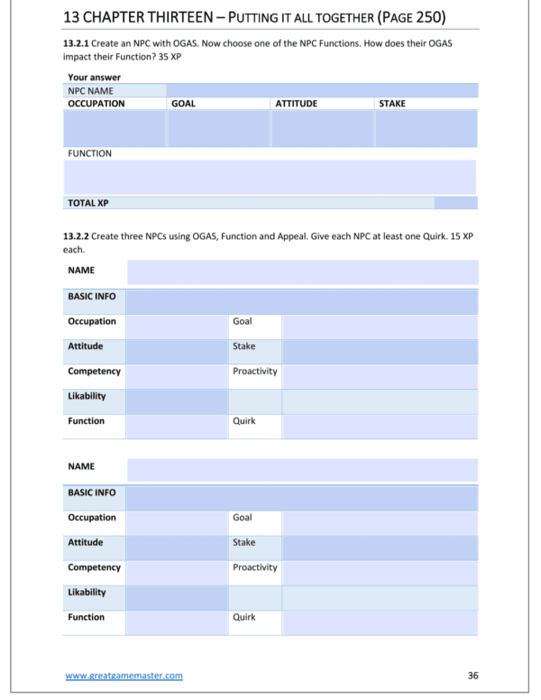 The Practical Guide to Becoming a Great GM - Companion Pack Addon - Image 4