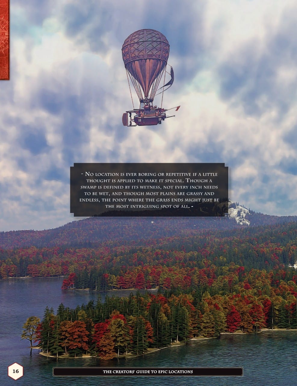 the creators guide to epic locations snippet from the book