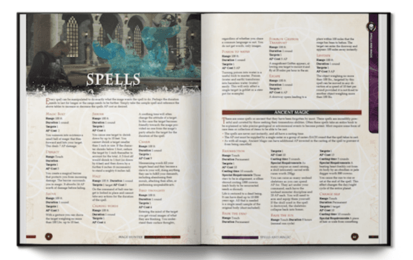 Mage Hunter RPG - Digital PDF Edition - Image 4