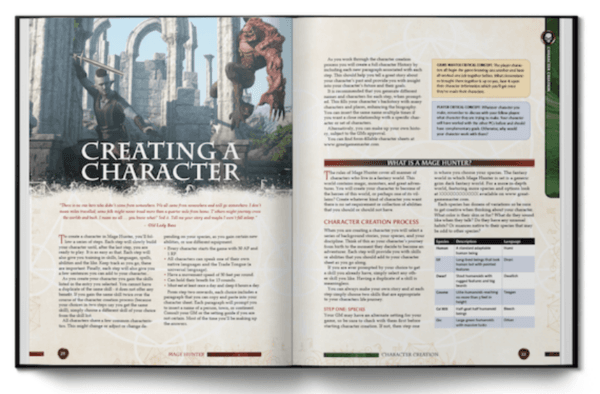 Mage Hunter RPG - Digital PDF Edition - Image 5